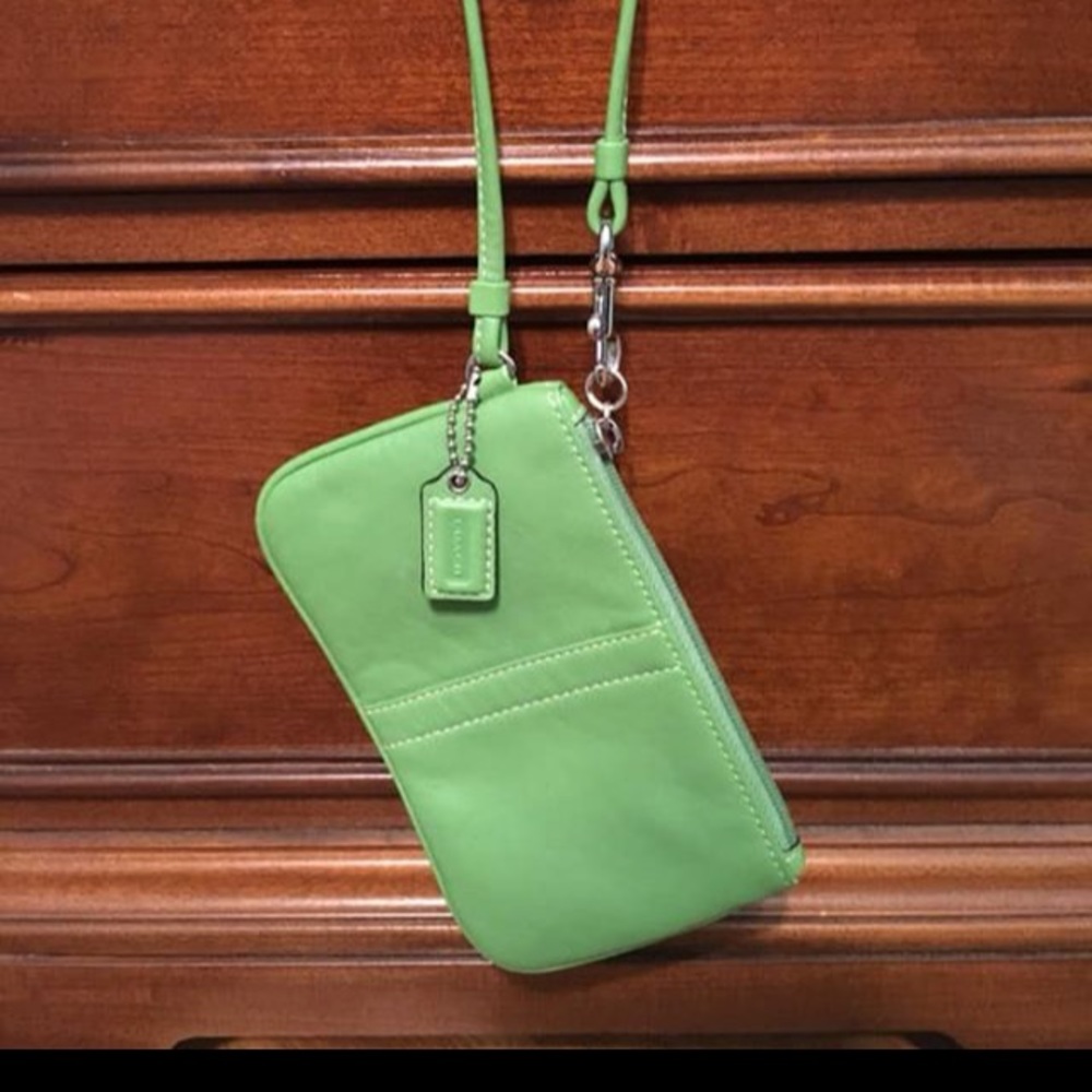 Small Coach Wristlet